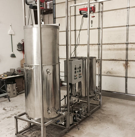 "Nano Brewer Dual™" Professional Brewing System 80, 100 and 200 gallon versions